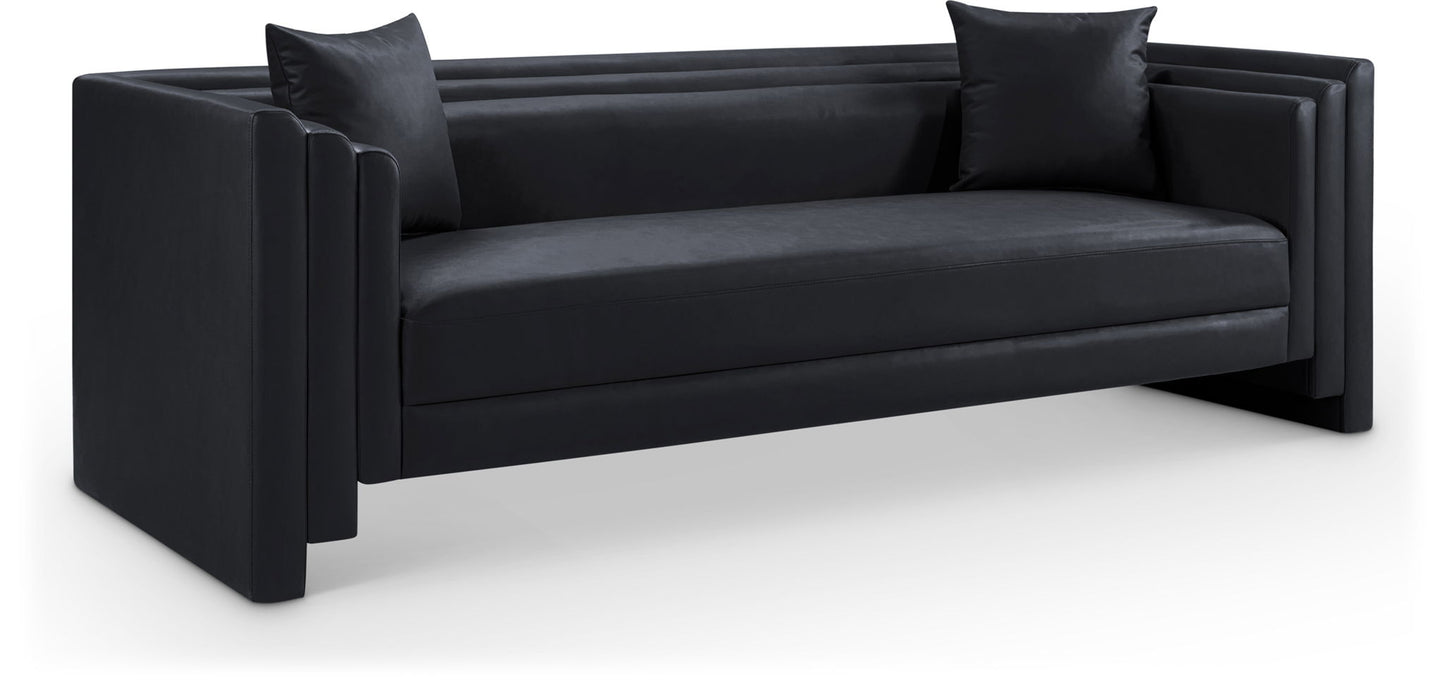 Everett - Vegan Leather Upholstered Sofa