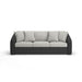 Millennium by Ashley Baymont Cove gray sofa with cushions‑sealed finish