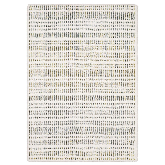 10' X 13' Striped Area Rug - Ivory