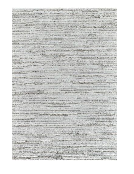 8' x 11' Modern Abstract Area Rug - Light Gray