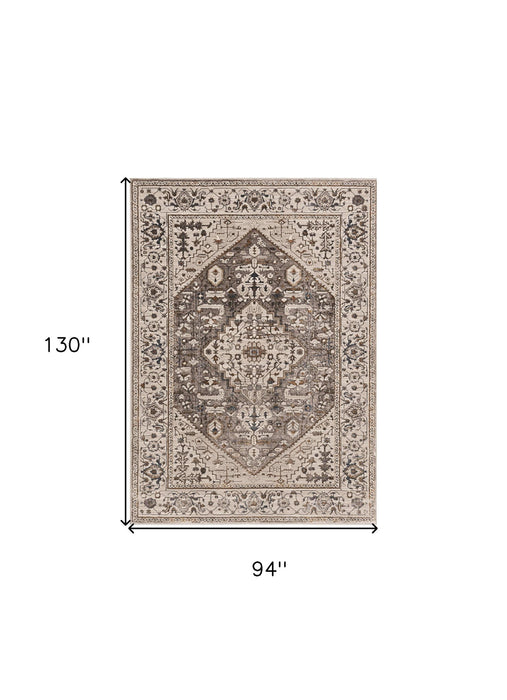 8' x 11' Area Rug - Gray