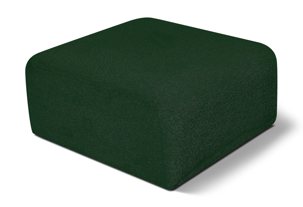 Arc - Boucle Fabric Ottoman
