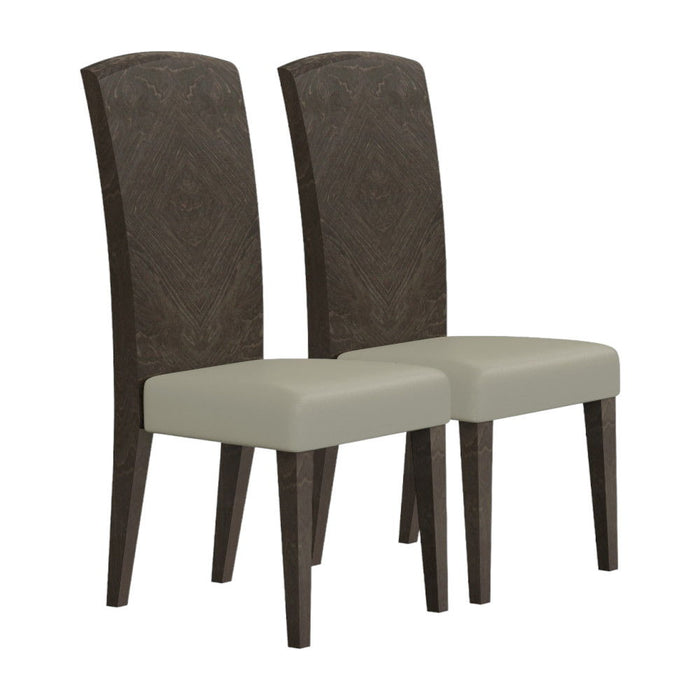 Upholstered Dining Side Chairs (Set of 2) - Gray