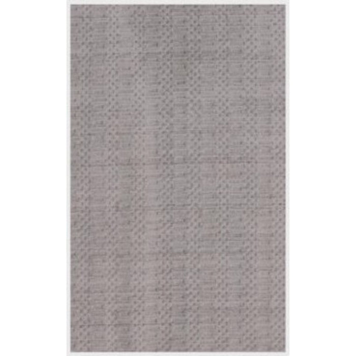 9' x 12' Gray Hand Loomed Area Rug - Charcoal And Dark