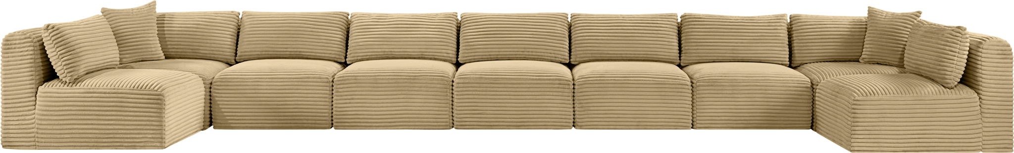 Shaggy - 9 Piece Modular Sectional