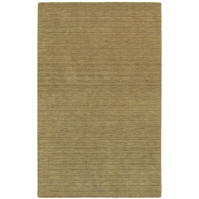 8' X 10' Wool Hand Tufted Area Rug - Gold