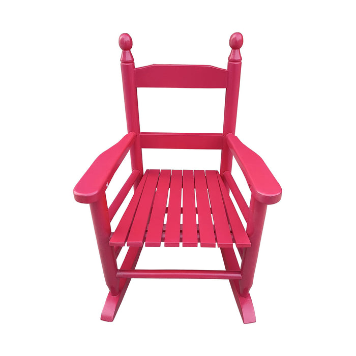 Giga children's indoor and outdoor rocking chair with durable construction, suitable for kids, featuring a classic rocker design.