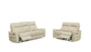ESF recliner chair with manual reclining lever, plush cushioned seat and backrest, ideal for comfortable relaxation.