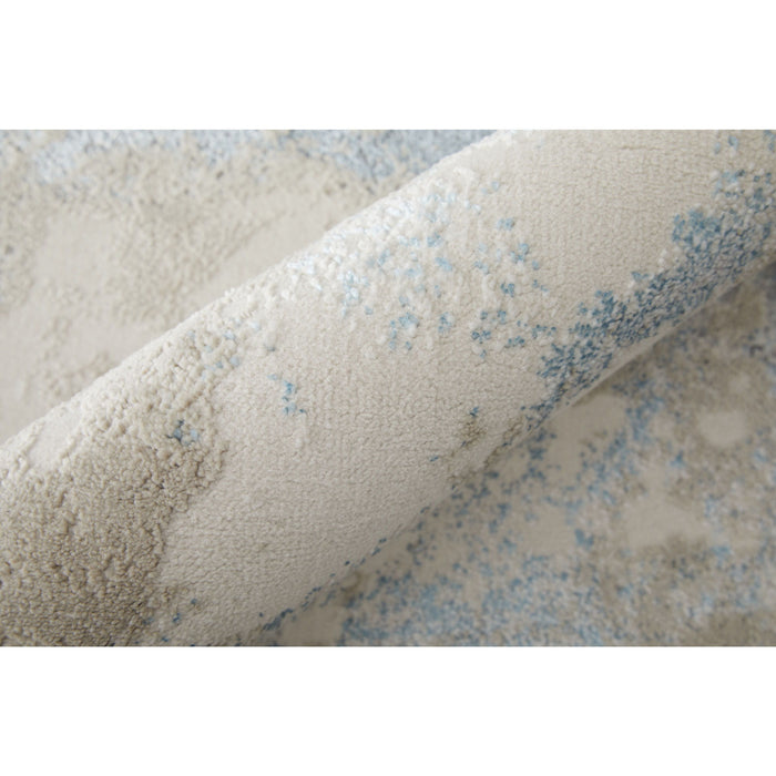 9' x 12' Abstract Area Rug - Blue