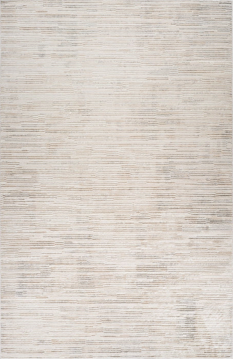 9' X 12' Abstract Area Rug (619353) - Cream / Beige