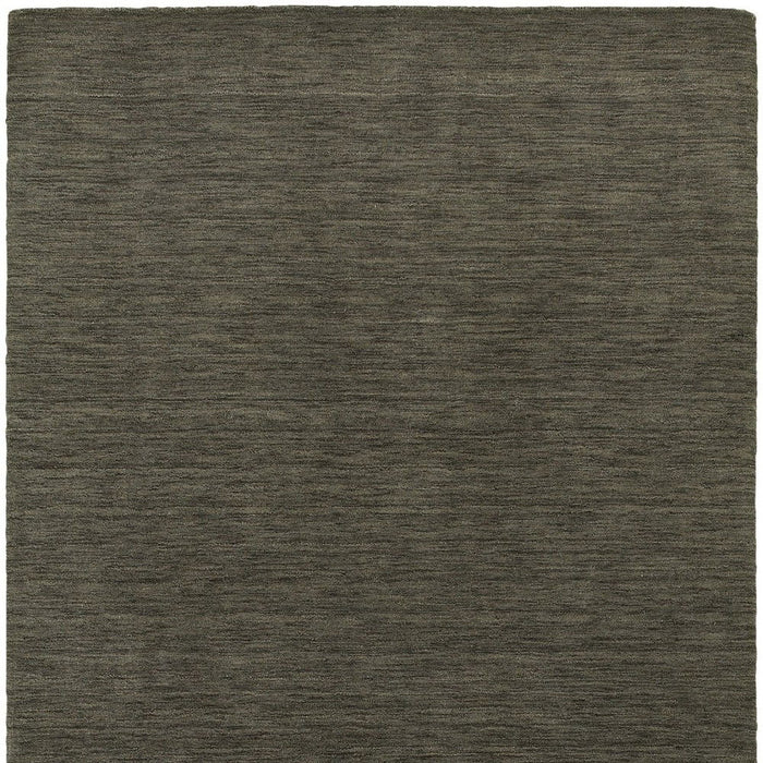 8' X 10' Wool Hand Tufted Area Rug - Charcoal