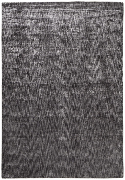 6' x 9' Hand Woven Area Rug - Gray Chevron