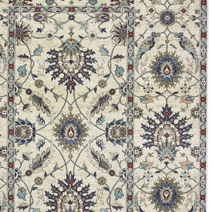 10' X 13' Oriental Area Rug (574499) - Ivory