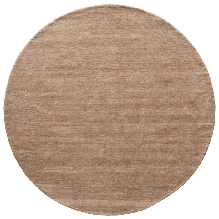 10' Wool Hand Woven Area Rug (721535) - Tan