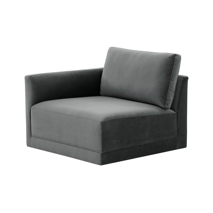 Willow - Corner Chair - Charcoal