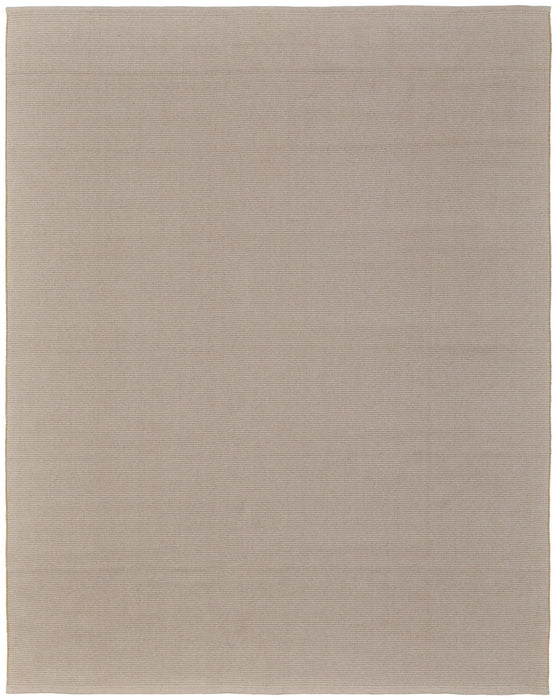 8' x 10' Hand Woven Area Rug - Ivory And Tan