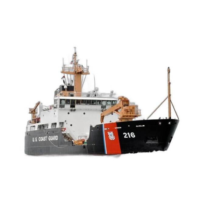 Hand Painted Model Boat (624562) - Black / White