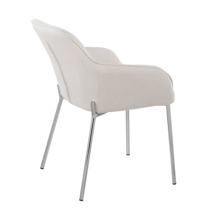 Daniella - Dining Chair - Chrome Metal (Set of 2)