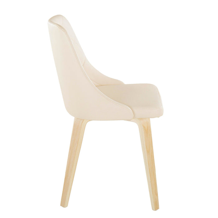 Giovanni - Chair (Set of 2) - Beige And Black