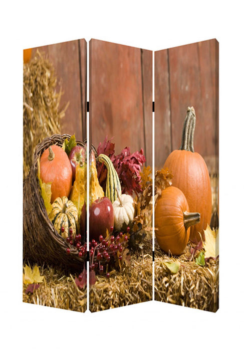 Wood Canvas Harvest Screen - Multi Color