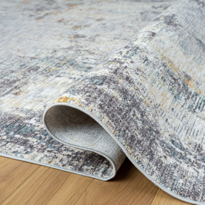10' X 14' Abstract Area Rug (738080) - Gray / Brown