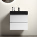 Giga Alice bathroom vanity with large storage, wall-mounted floating design, one-piece sink basin, modern bathroom fixture