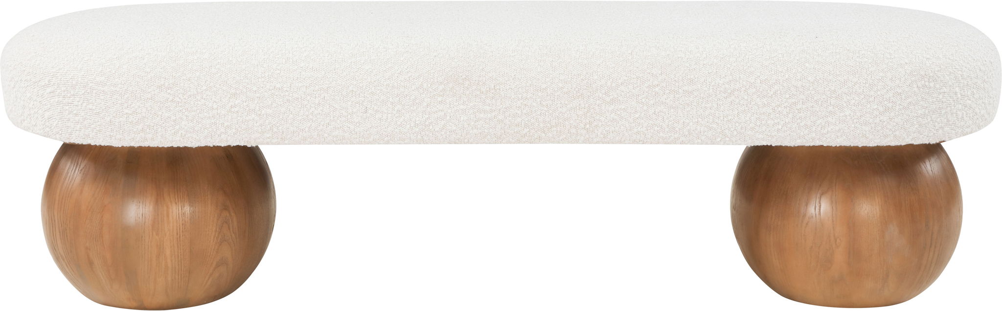 Bowie - Bench - Dark Brown Legs