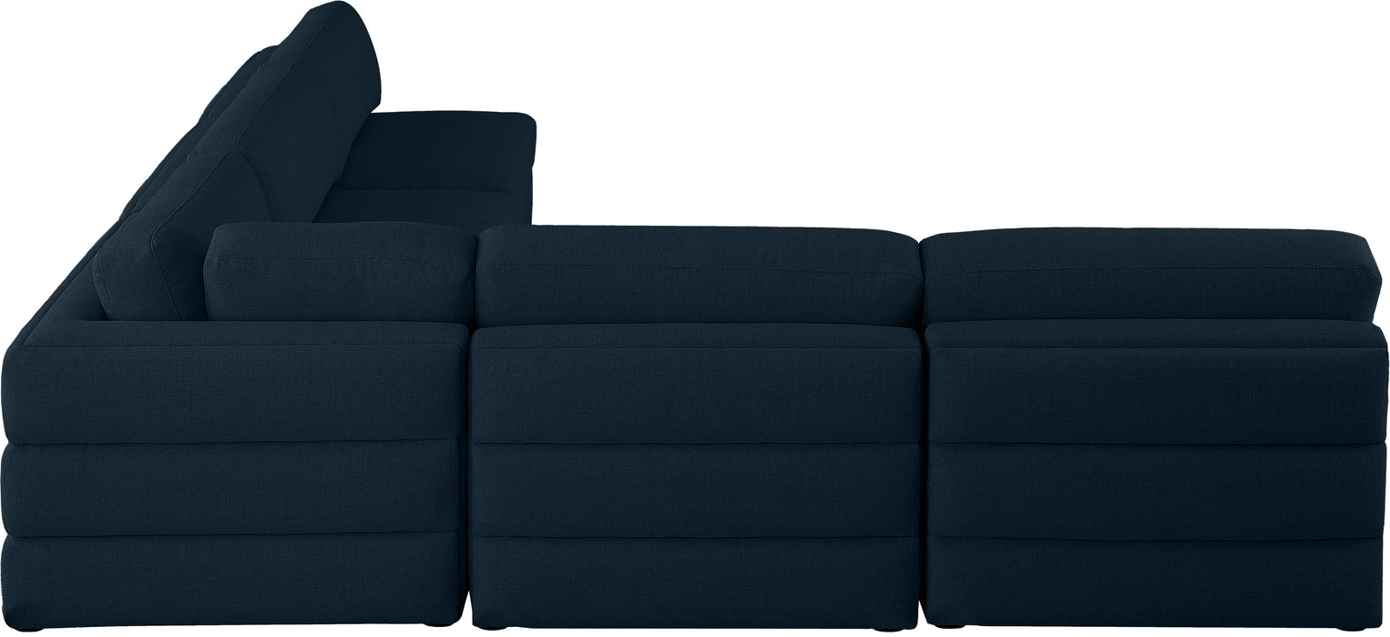 Beckham - 5 Piece Modular Corner Armless Sectional