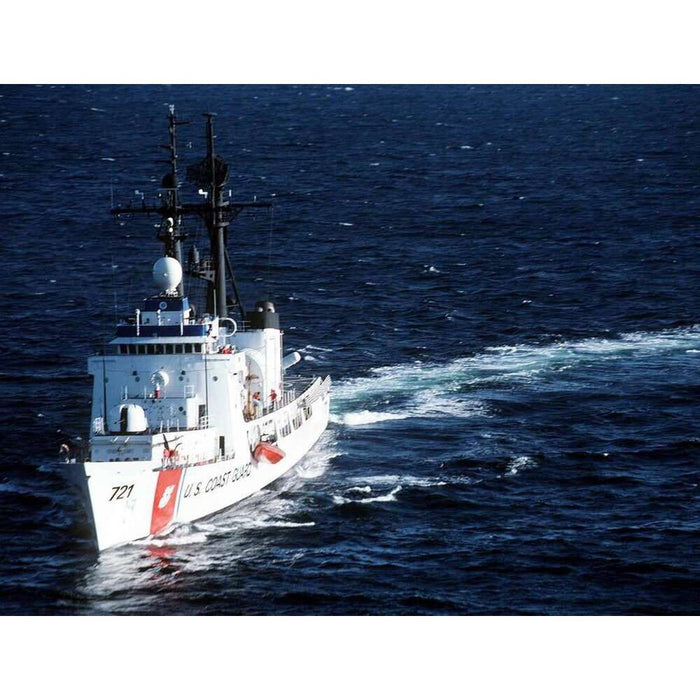 Hand Painted Model Boat (624379) - White