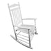 Giga balcony porch adult rocking chair with wooden frame and cushioned seat, perfect for outdoor relaxation on a porch or balcony.