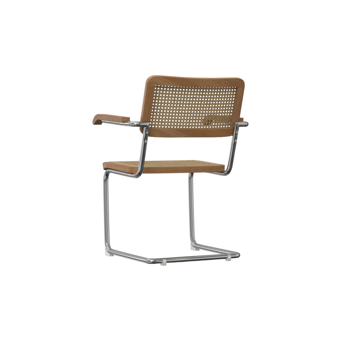 Wood Dining Parsons Chairs (Set of 2) - Natural / Gray