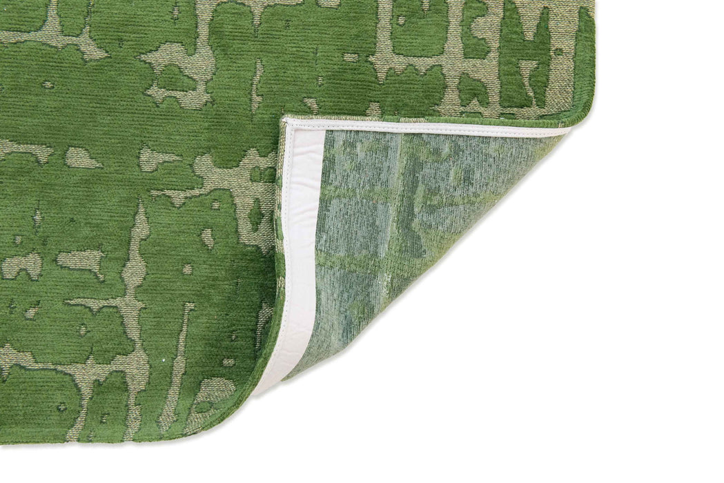 9' x 13' Abstract Non Skid Area Rug - Green