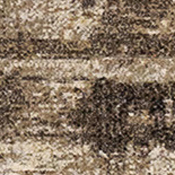 8' X 11' Abstract Area Rug (660102) - Beige / Brown