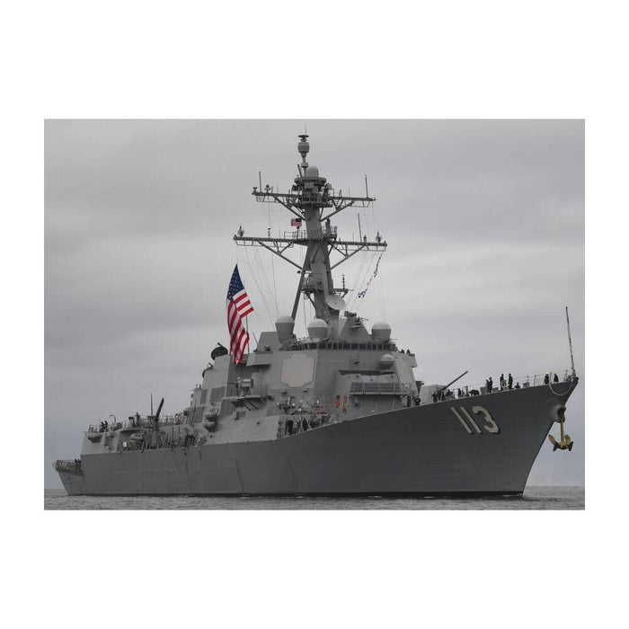 Hand Painted Model Boat (624320) - Gray