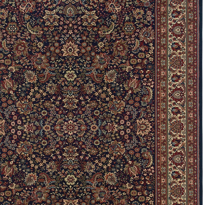 10' X 13' Oriental Area Rug - Blue And Red