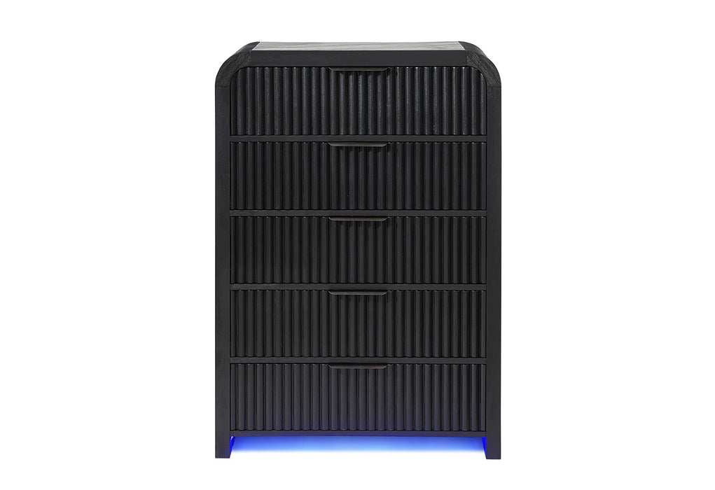 Beckett - 5 Piece Queen Bedroom Set - Black