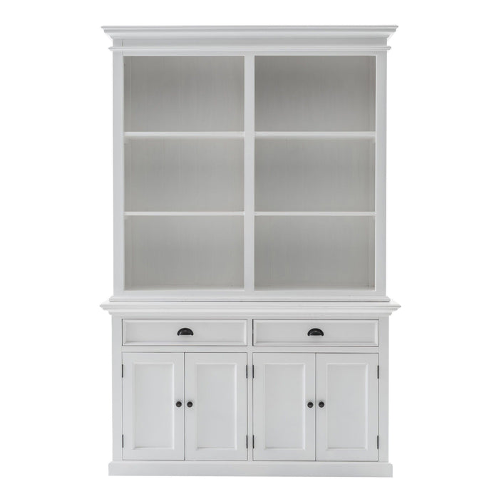 Adjustable Four Tier Bookcase (397122) - White