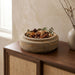 Meridian Furniture Parsons Sandstone Bowl, a stylish ceramic plate with a smooth sandstone finish, perfect for serving or display.