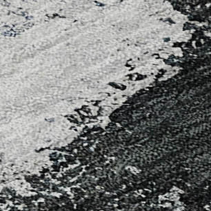 10' X 14' Abstract Washable Area Rug With UV Protection (684202) - Blue / Charcoal / Ivory