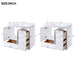 Giga shaker free-standing bathroom vanity cabinet with sink, soft-close drawers and doors, modern bathroom storage solution