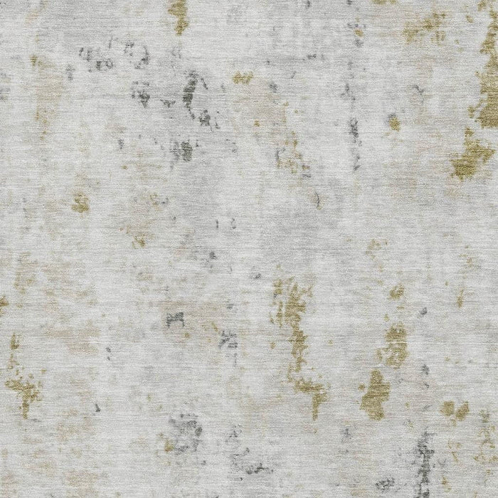 10' X 14' Abstract Washable Area Rug With UV Protection (700229) - Linen / Beige / Gray