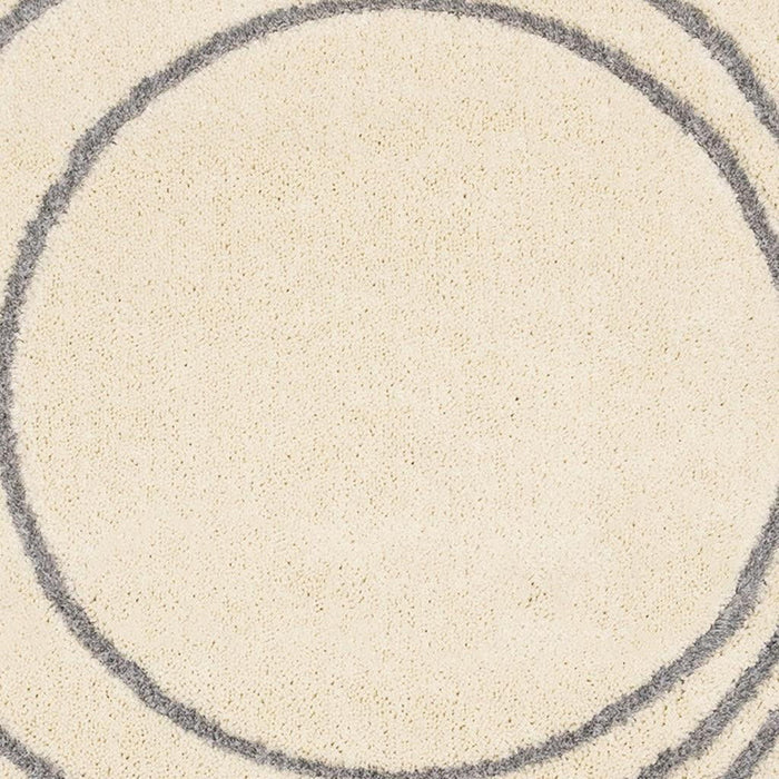 8' X 11' Abstract Area Rug (660022) - Cream / Gray