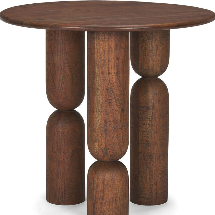 Solid Wood Wood Tray Table (605618) - Brown
