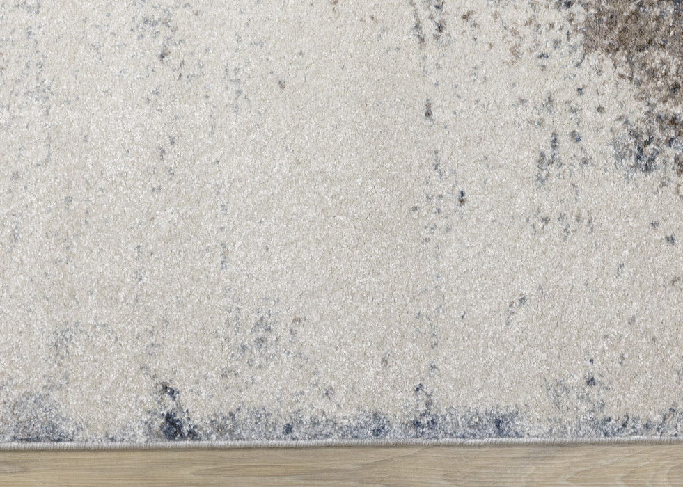8' X 11' Area Rug (660167) - Blue / Cream