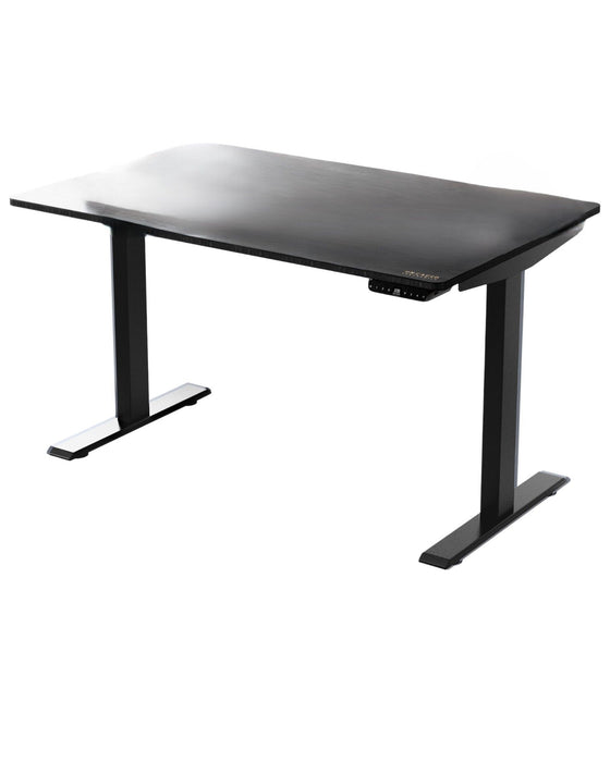 30" x 48" Electric Adjustable Stainless Steel Standing Desk - Black