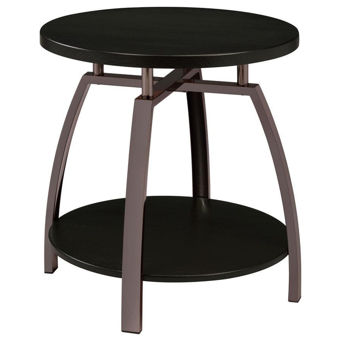 Dacre - Round Engineered Wood Top Table