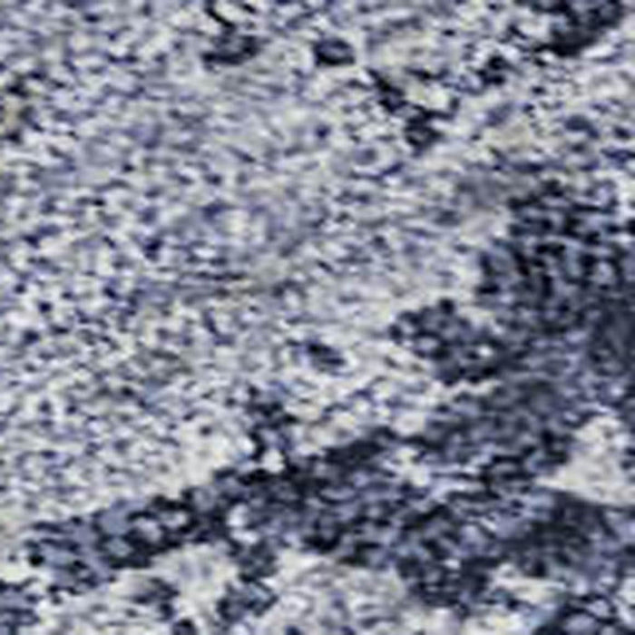 10' X 14' Abstract Washable Area Rug With UV Protection (683734) - Navy Blue / Silver