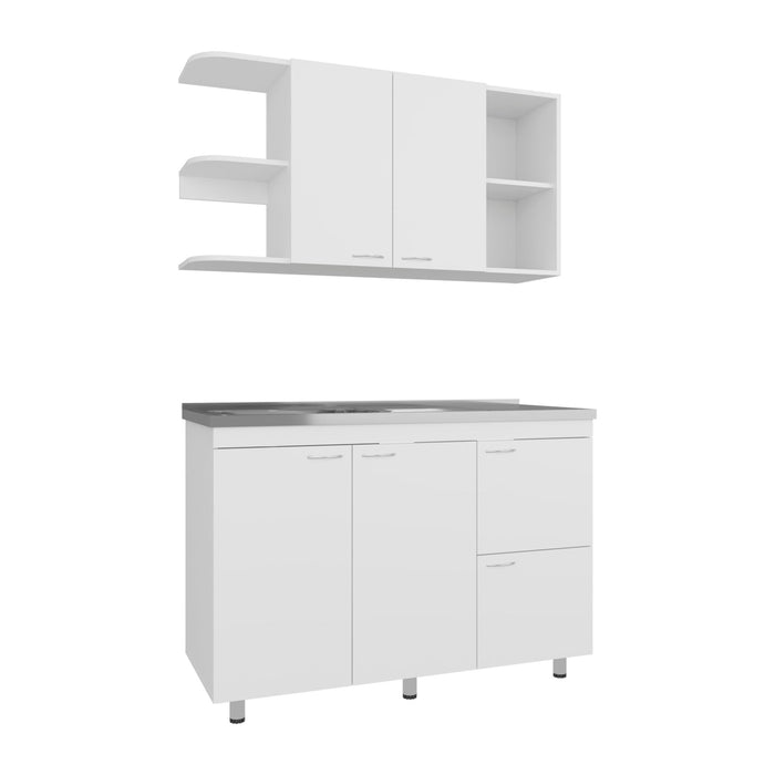 China Cabinet (Set of 2) - White