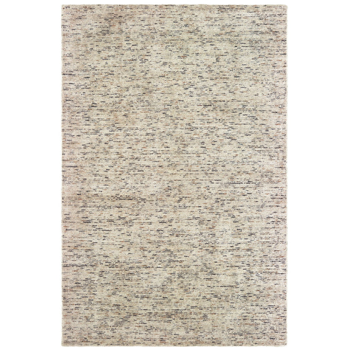 10' X 13' Hand Tufted Area Rug - Ivory And Sand