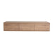 Giga modern minimalist bathroom vanity with soft-close drawers and floating mounting design, showcasing sleek bathroom storage.